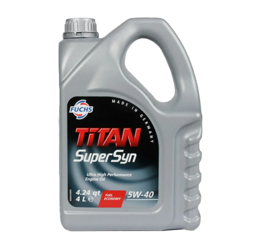 Моторное масло Fuchs TITAN Supersyn 5W-40, 4л 